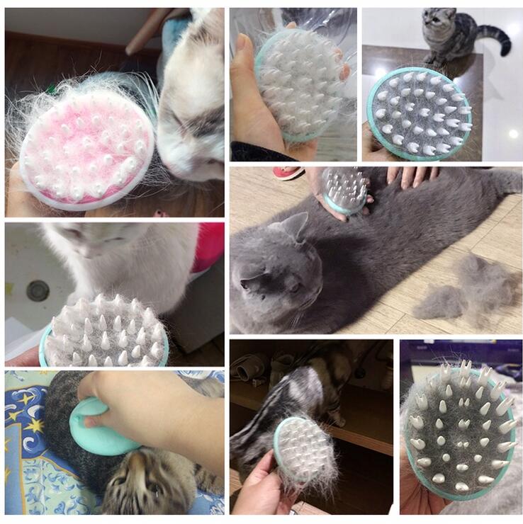 Pet Massage Bath Grooming Shower Brush Comb Tool