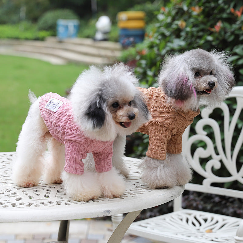 Pet Sweater Clothing For Small Pets