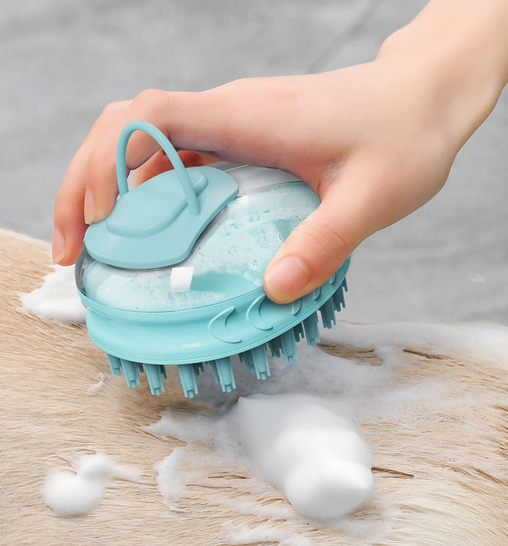 Pet Bath Rub Massage Grooming Brush Tool