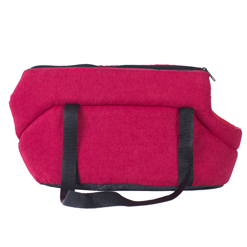 Portable Mesh Breathable Pet Carrier Foldable Travel Bag