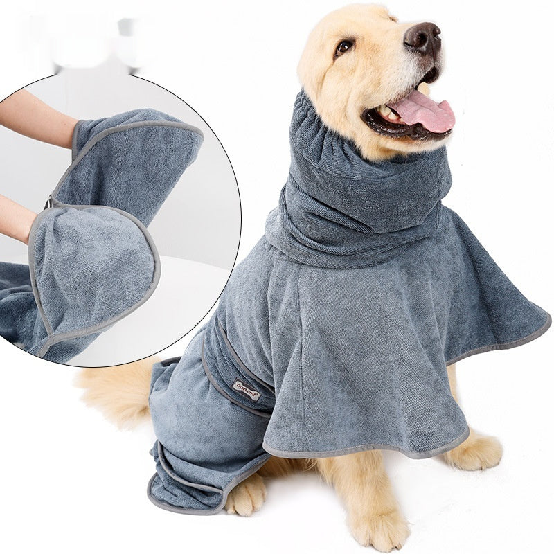 Pet Cotton Absorbent Quick Dry Bath Towel