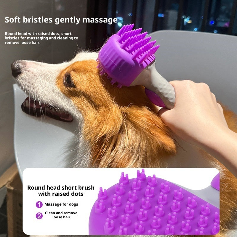 Pet Shower Floating Bath Hair Cleaning Brush