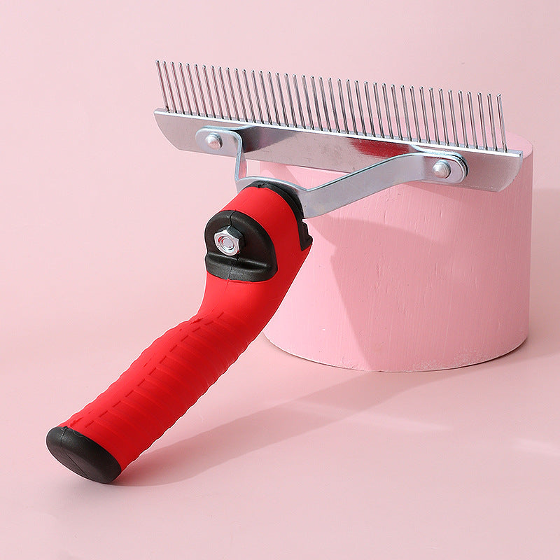 Pet Extra Large Rake Deshedding Grooming Comb Brush