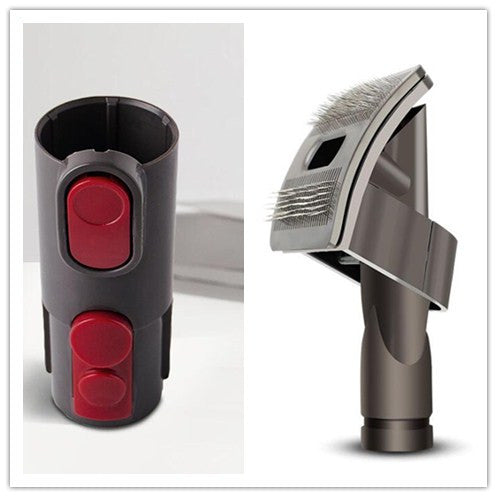 Pet Vacuum Grooming Brush Attachment Hair Removal Tool