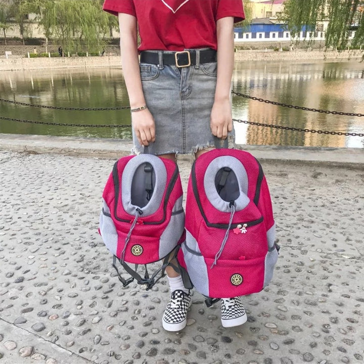 Outdoor Portable Pet Carrier Backpack Travel Bag