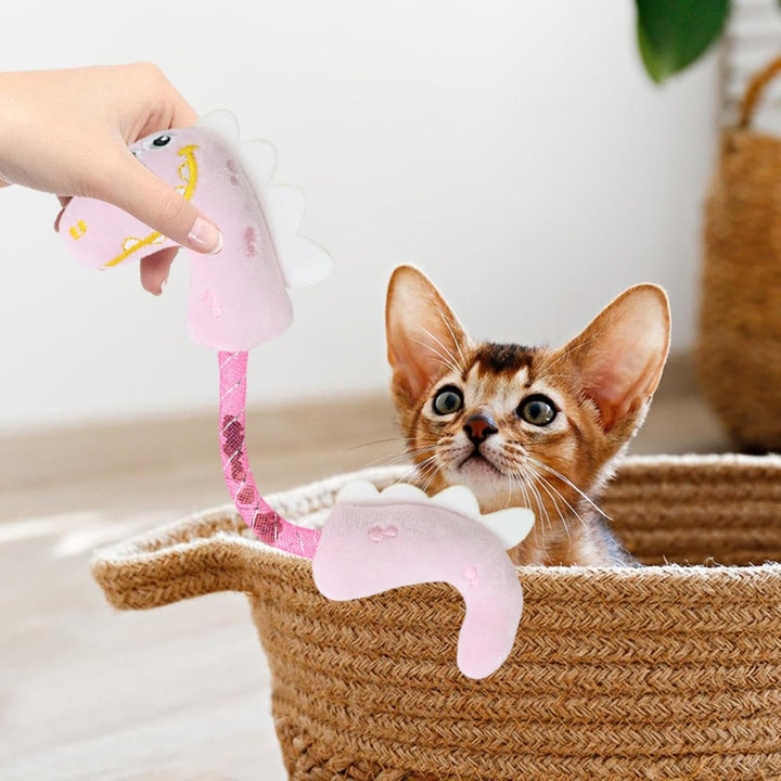 Pet Catnip Rope Chew Teeth Cleaning Interactive Toy