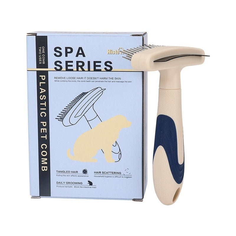 Pet Grooming Hair Removal Detangling Brush