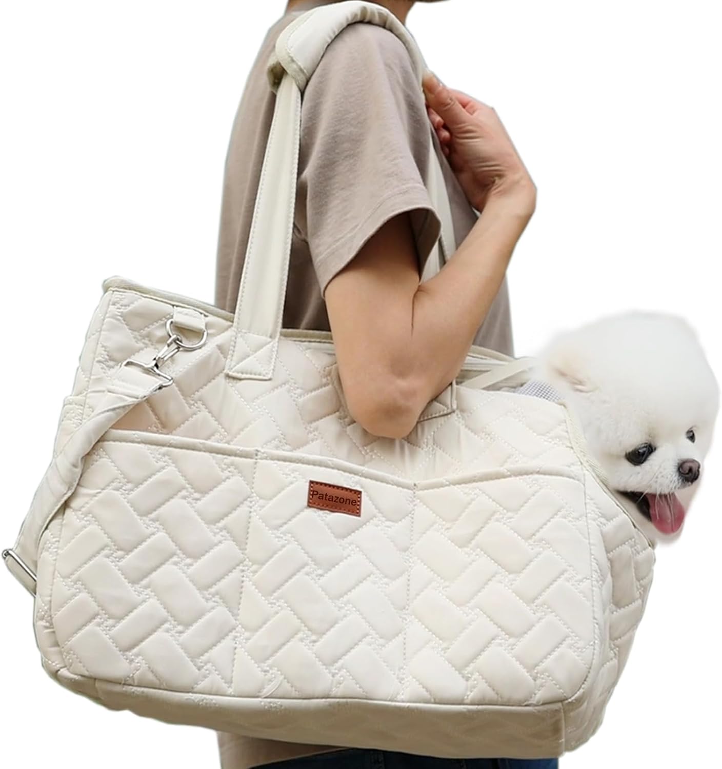 Breathable Pet Carrier Bag With Pockets And Cushion