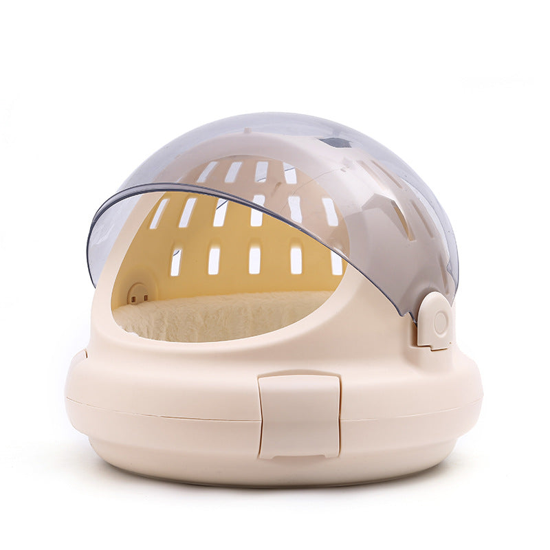Space Capsule Pet Carrier With Panoramic View And Cushion