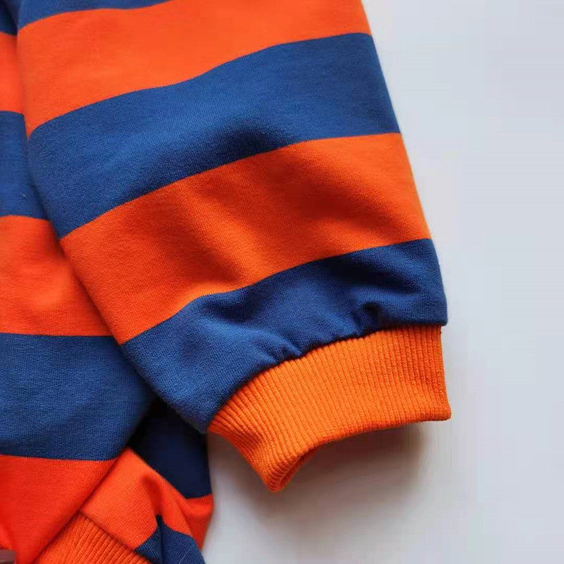 Pet Striped Cute Simple T Shirt Apparel