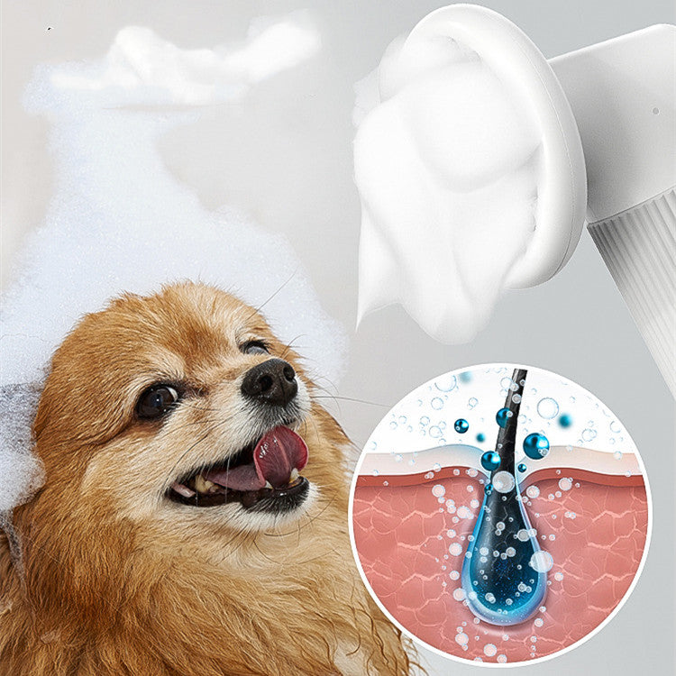 Pet Bubble Bath Foam Shower Cleaning Care Machine