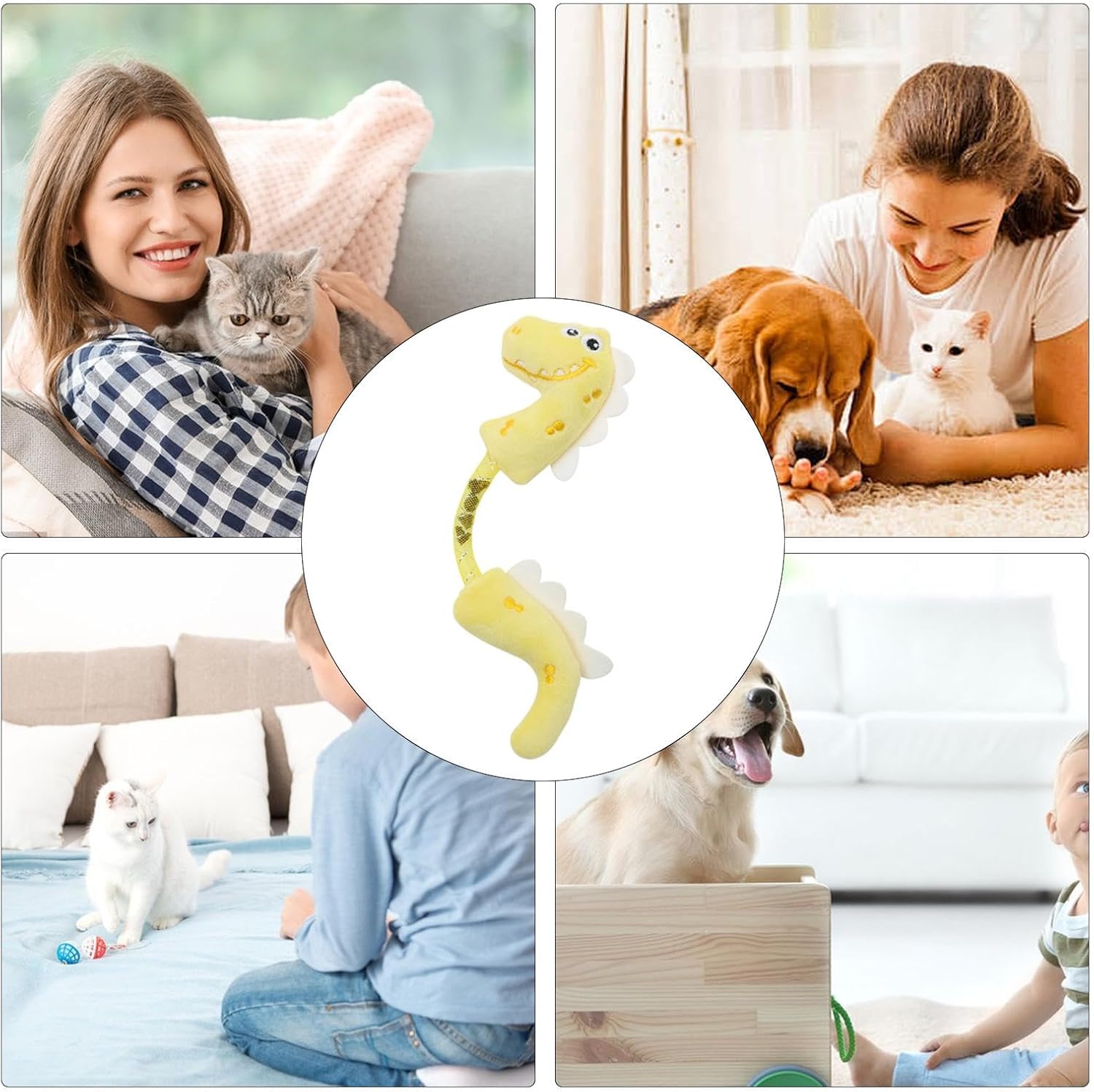 Pet Catnip Rope Chew Teeth Cleaning Interactive Toy
