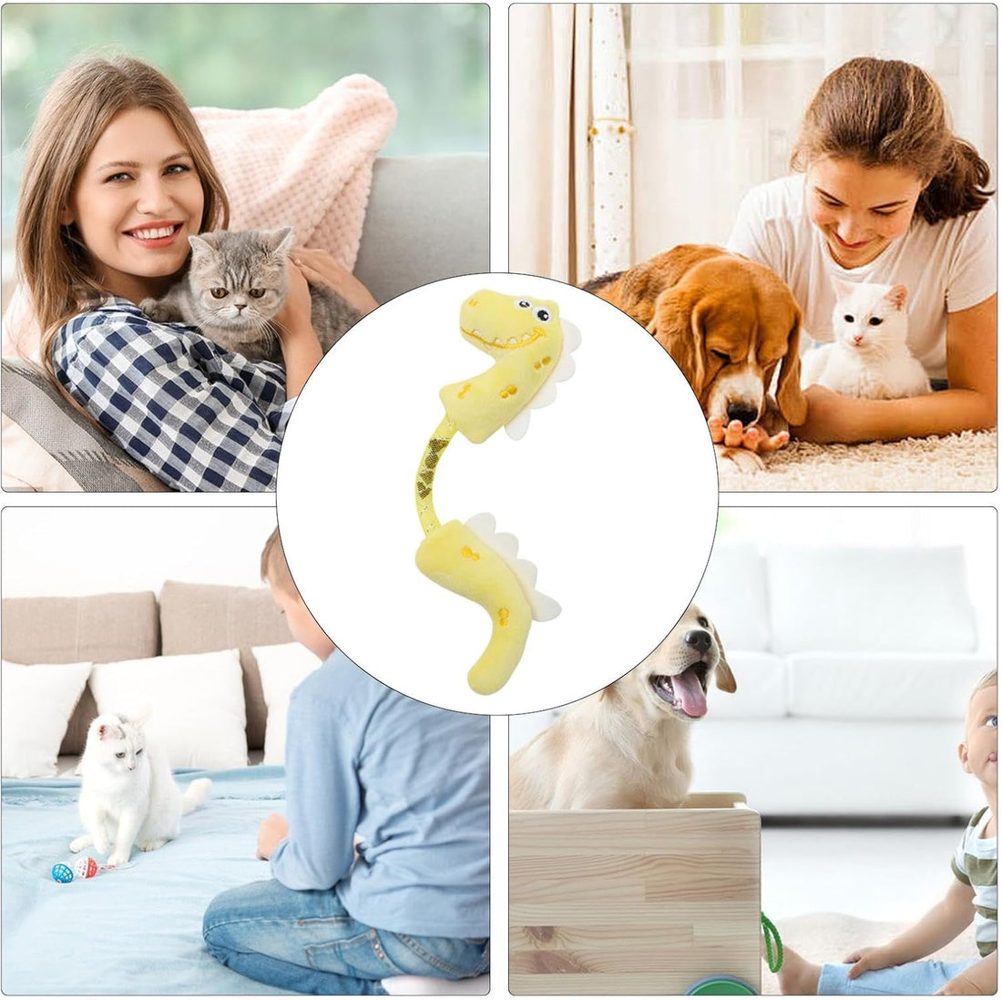 Pet Catnip Rope Chew Teeth Cleaning Interactive Toy