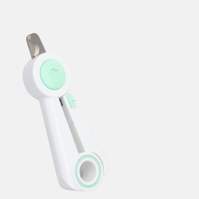 Pet Nail Clippers And Grinder With LED Light