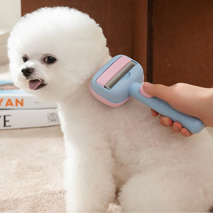 Pet Deshedding Dematting Hair Grooming Brush