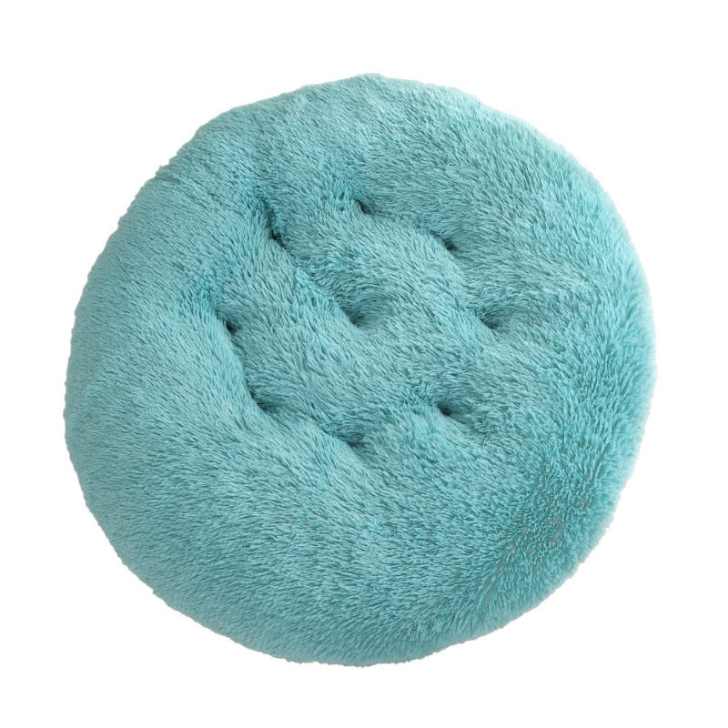 Plush Warm Round Pet Sleeping Mat Bed