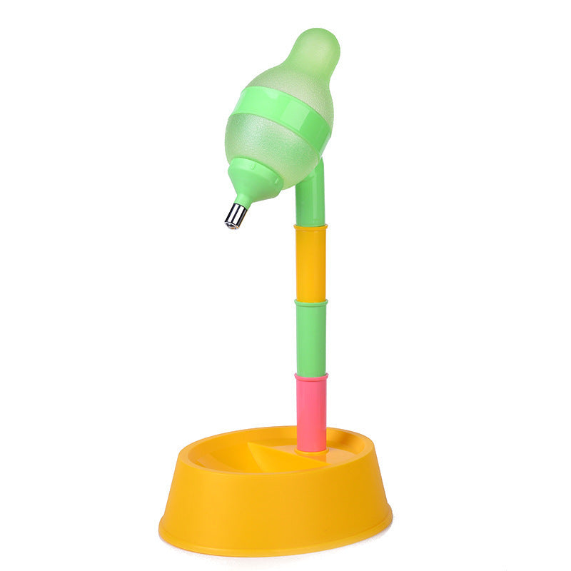 Adjustable Height Automatic Pet Water Dispenser Feeder Bowl