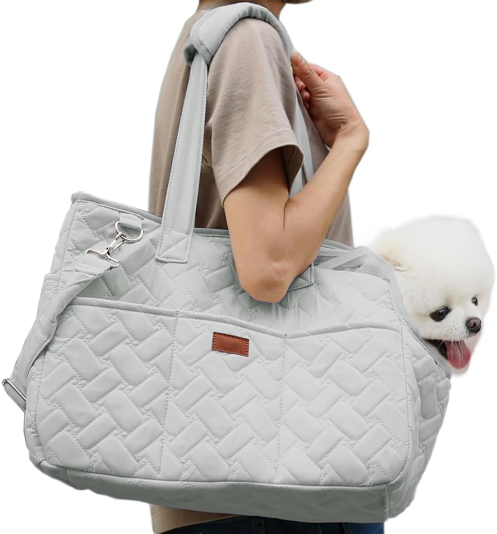 Breathable Pet Carrier Bag With Pockets And Cushion