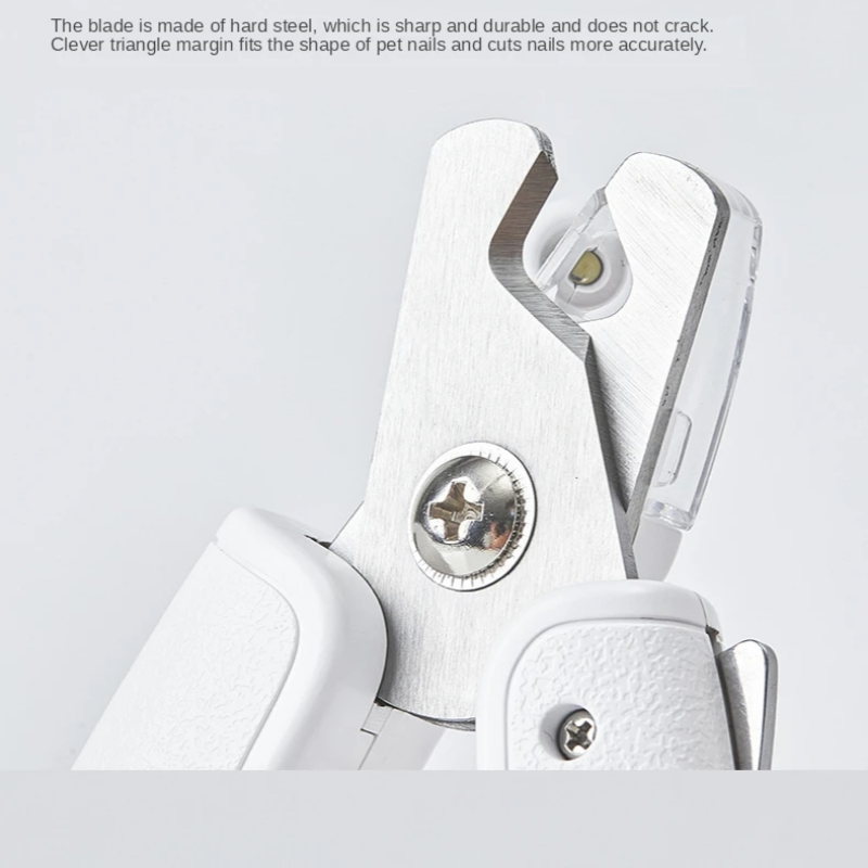 Pet LED Nail Clipper Scissors Grooming Trimmer Tool