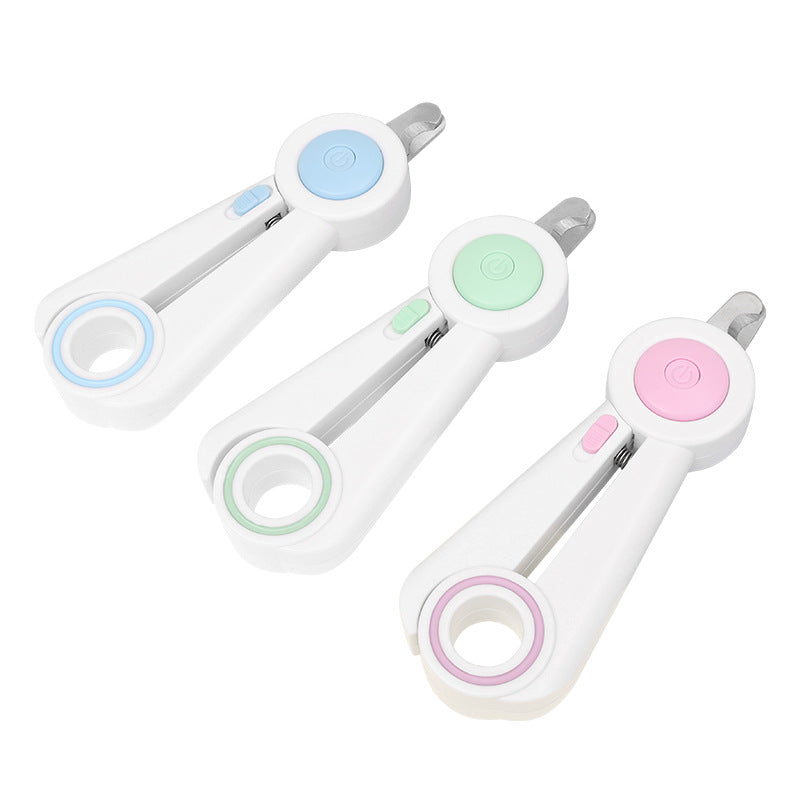 Pet Nail Clippers And Grinder With LED Light
