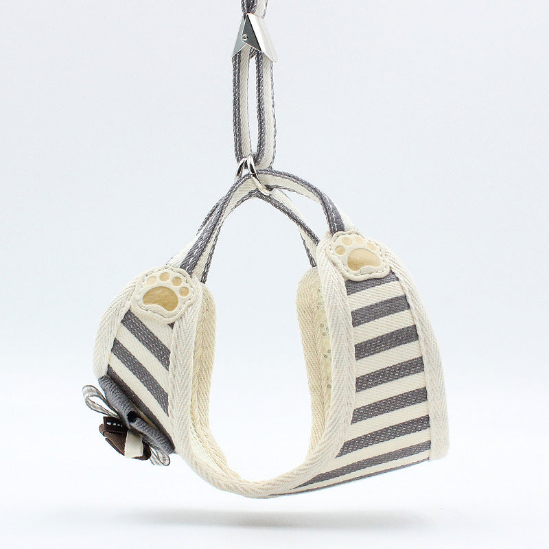 Pet Vest Chest Strap Harness With Leash