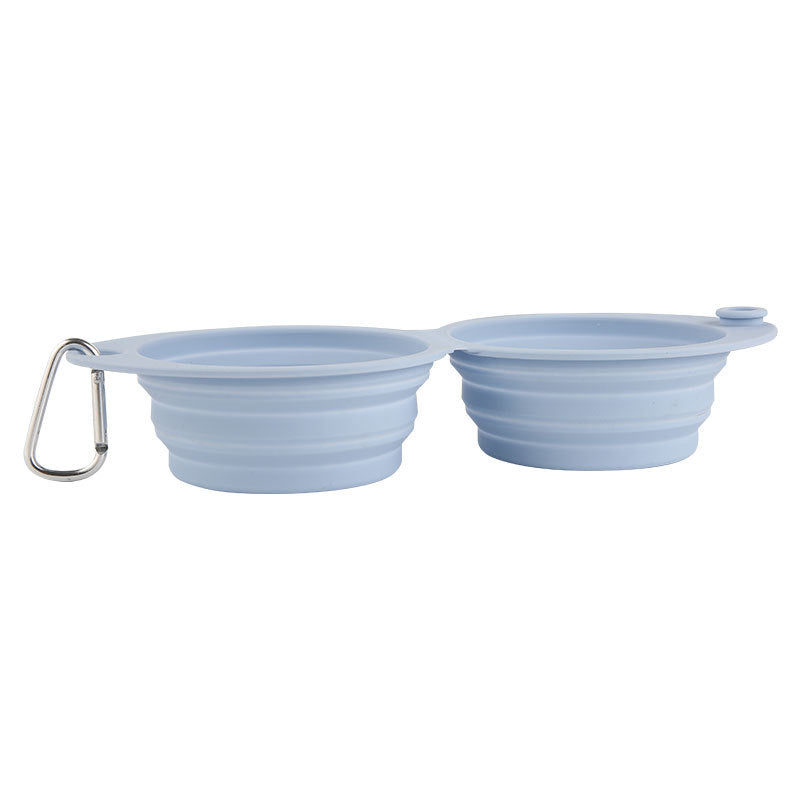 Portable Foldable Silicone Pet Feeding Bowl