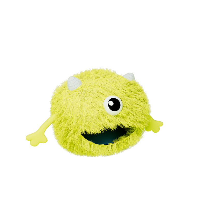 Pet Fluffy Round Calming Soft Plush Bed