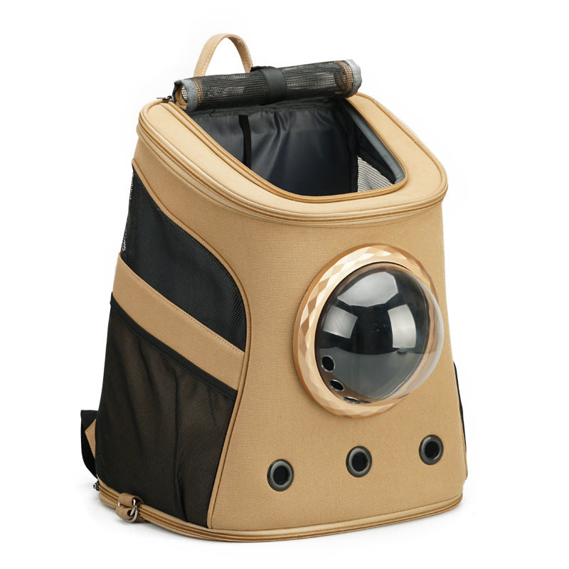 Portable Pet Backpack Carrier For Medium Size Pets