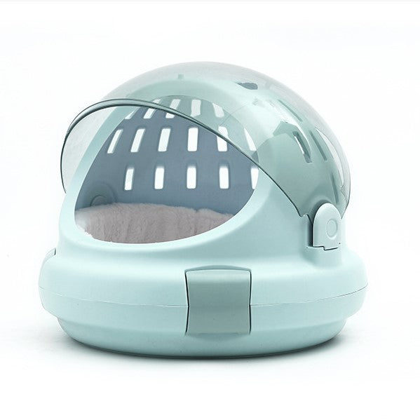 Space Capsule Pet Carrier With Panoramic View And Cushion
