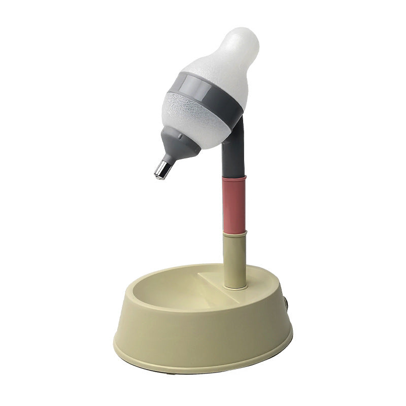 Adjustable Height Automatic Pet Water Dispenser Feeder Bowl