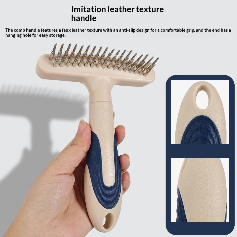 Pet Grooming Hair Removal Detangling Brush