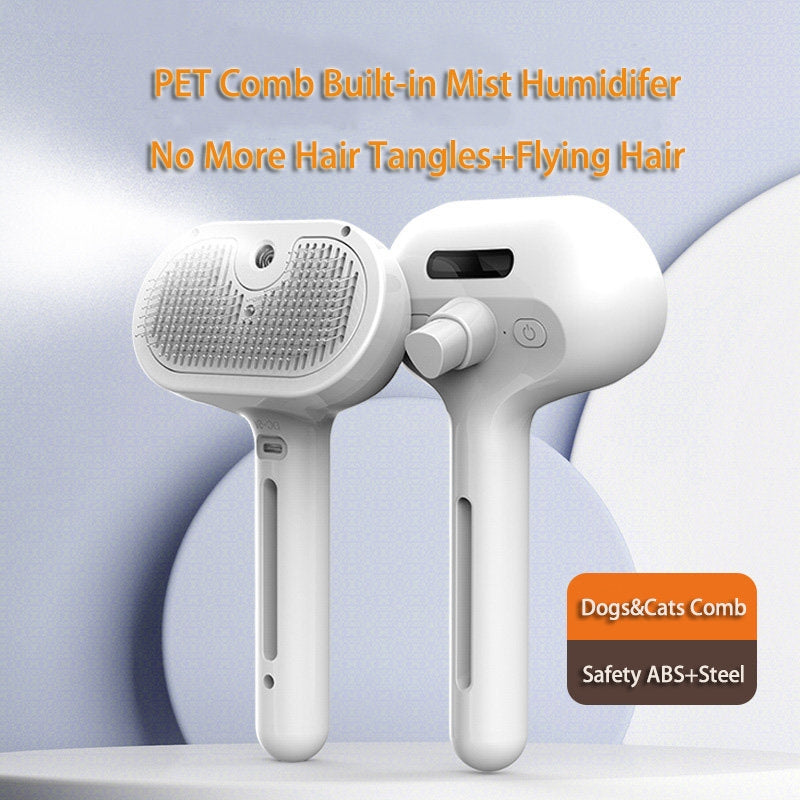 Pet Self Cleaning Dematting Mist Grooming Brush