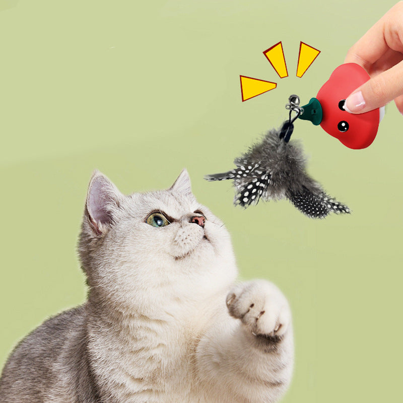 Pet Suction Cup Retractable Wand Interactive Exercise Toy