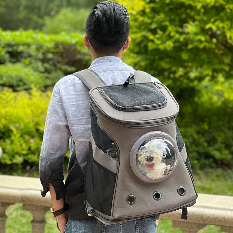 Portable Pet Backpack Carrier For Medium Size Pets