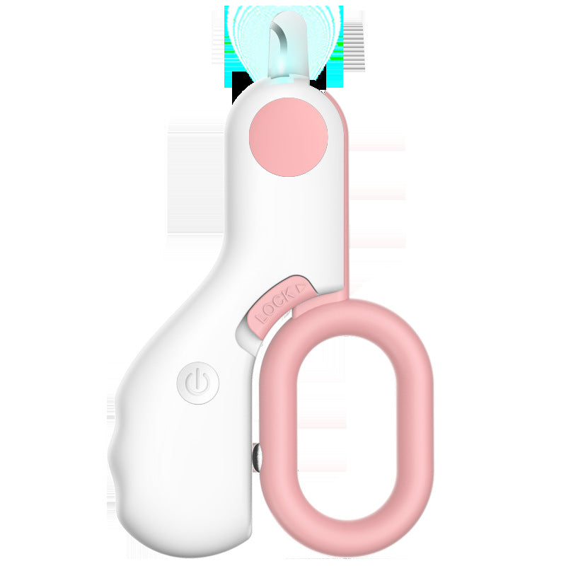 Pet LED Mini Nail Trimmer Grooming Tool