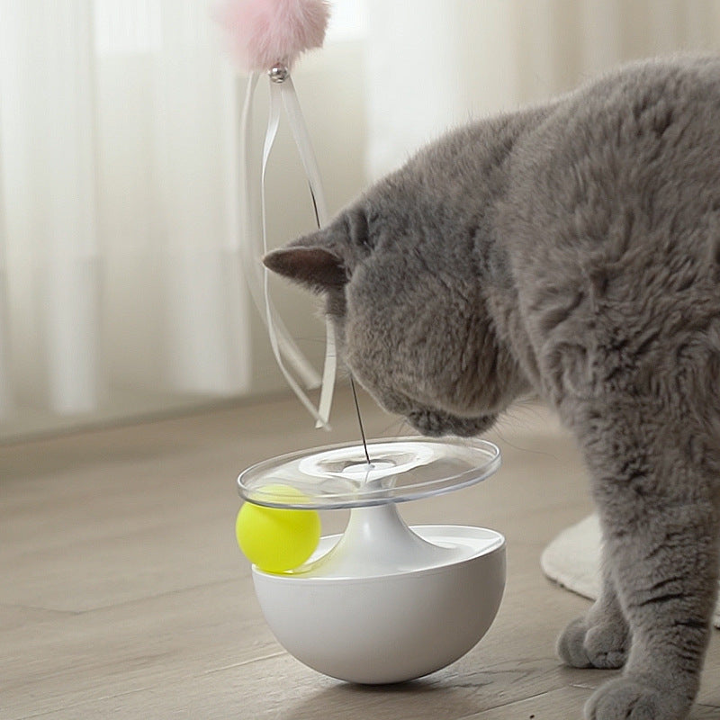 Pet Self Balancing Funny Stick Tumbler Play Toy