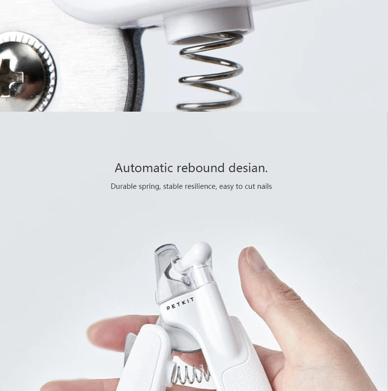 Pet LED Nail Clipper Scissors Grooming Trimmer Tool