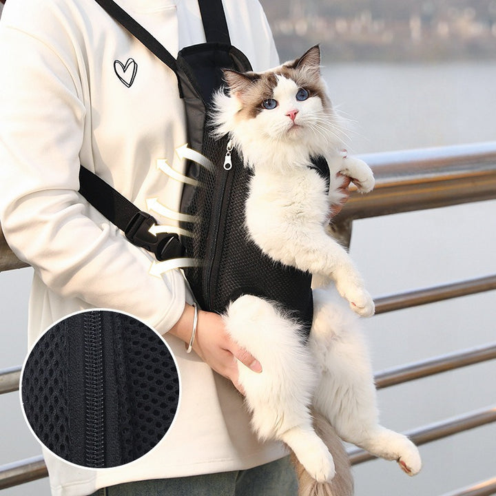 Adjustable Breathable Pet Carrier Backpack For Travel Hiking