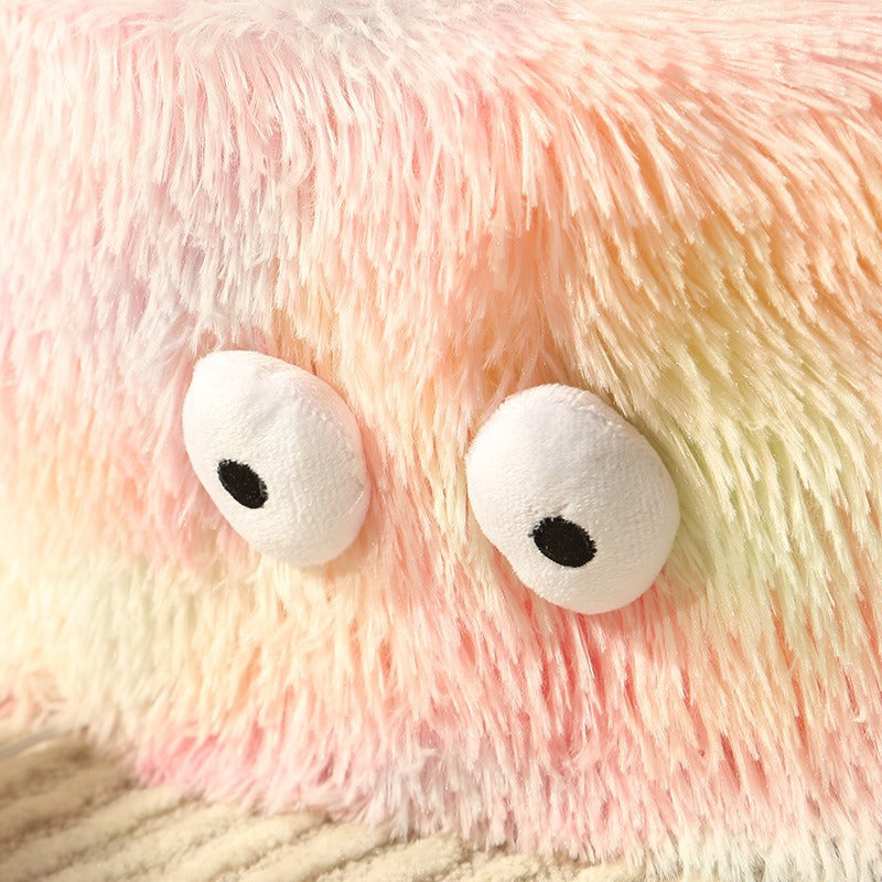 Winter Warm Cute Monster Style Pet Round Nest Bed