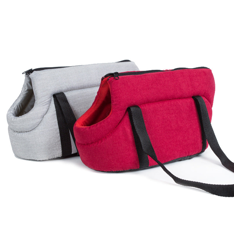 Portable Mesh Breathable Pet Carrier Foldable Travel Bag