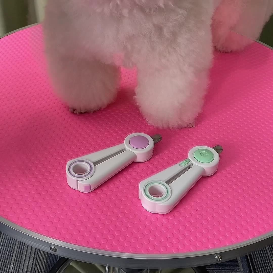 Pet Nail Clippers And Grinder With LED Light