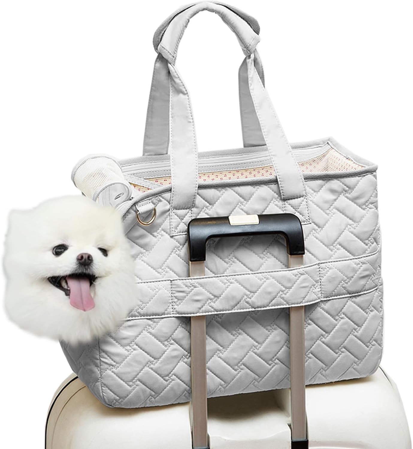 Breathable Pet Carrier Bag With Pockets And Cushion