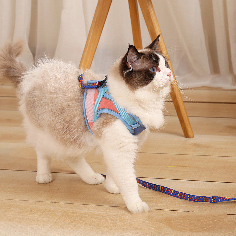 Reflective Anti Escape Pet Harness Leash