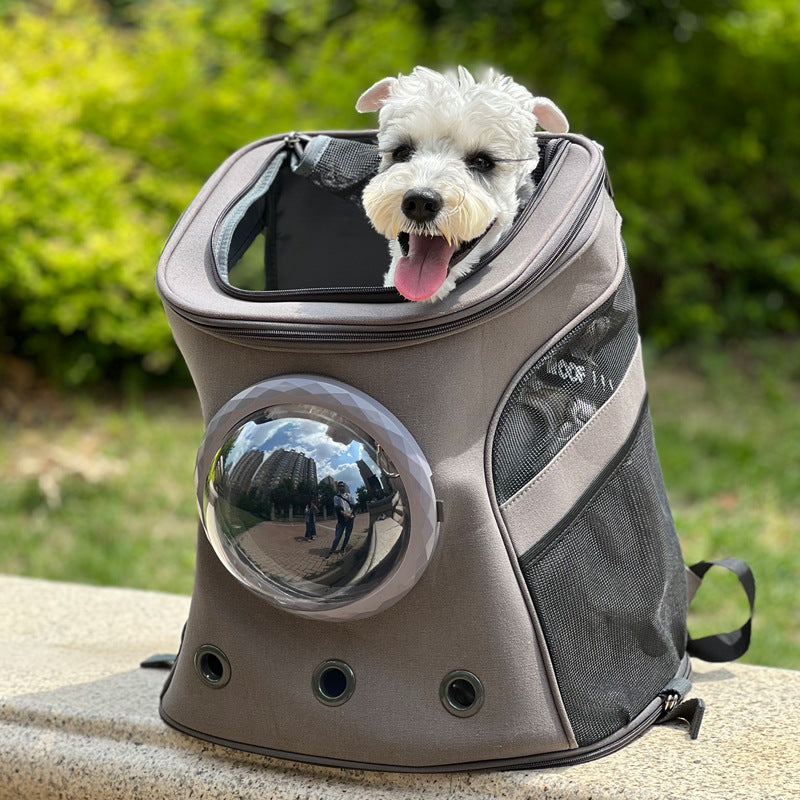 Portable Pet Backpack Carrier For Medium Size Pets