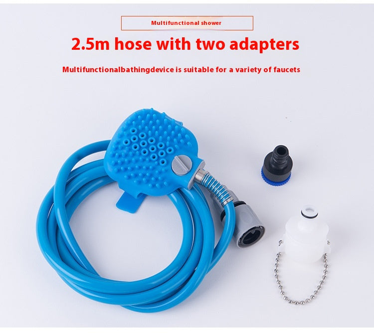 Pet Silicone Bath Gloves Shower Massage Cleaning Brush