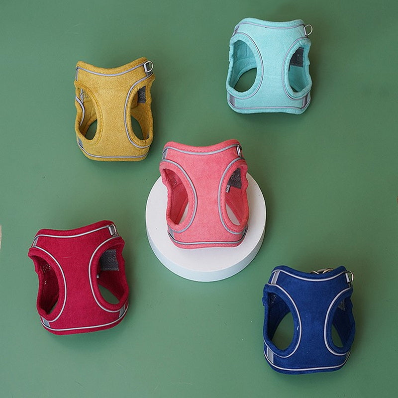 Pet Vest Type Chest Harness With Leash