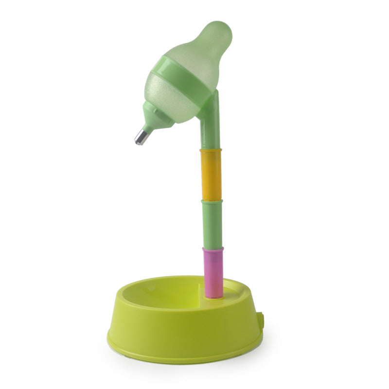 Adjustable Height Automatic Pet Water Dispenser Feeder Bowl