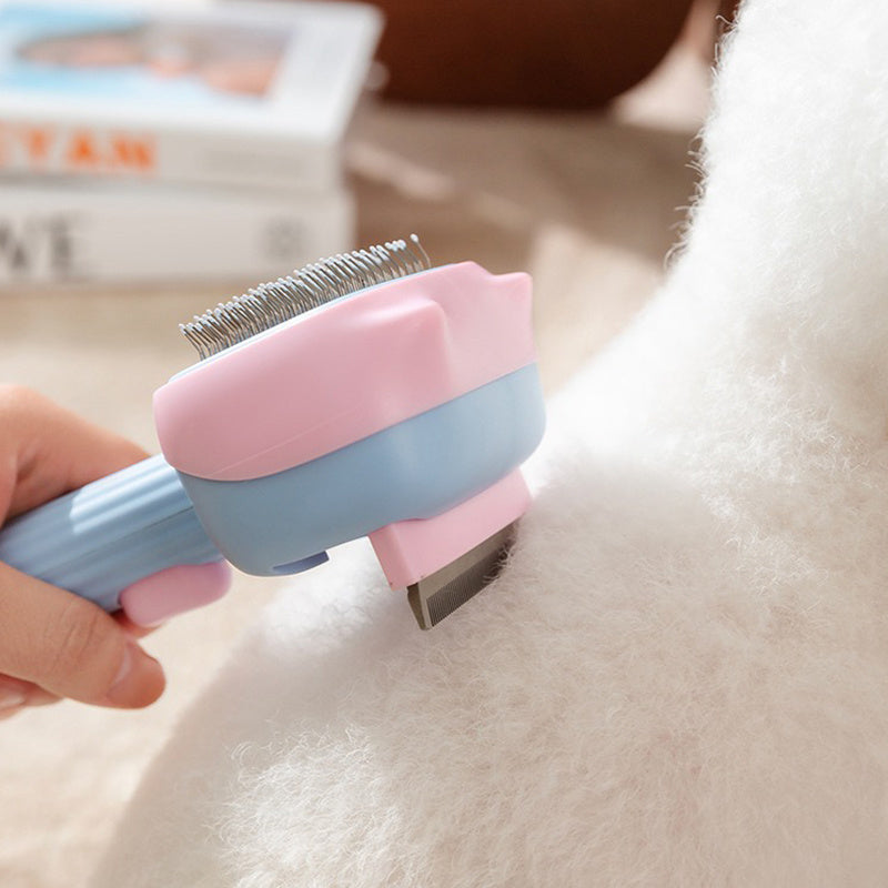 Pet Deshedding Dematting Hair Grooming Brush