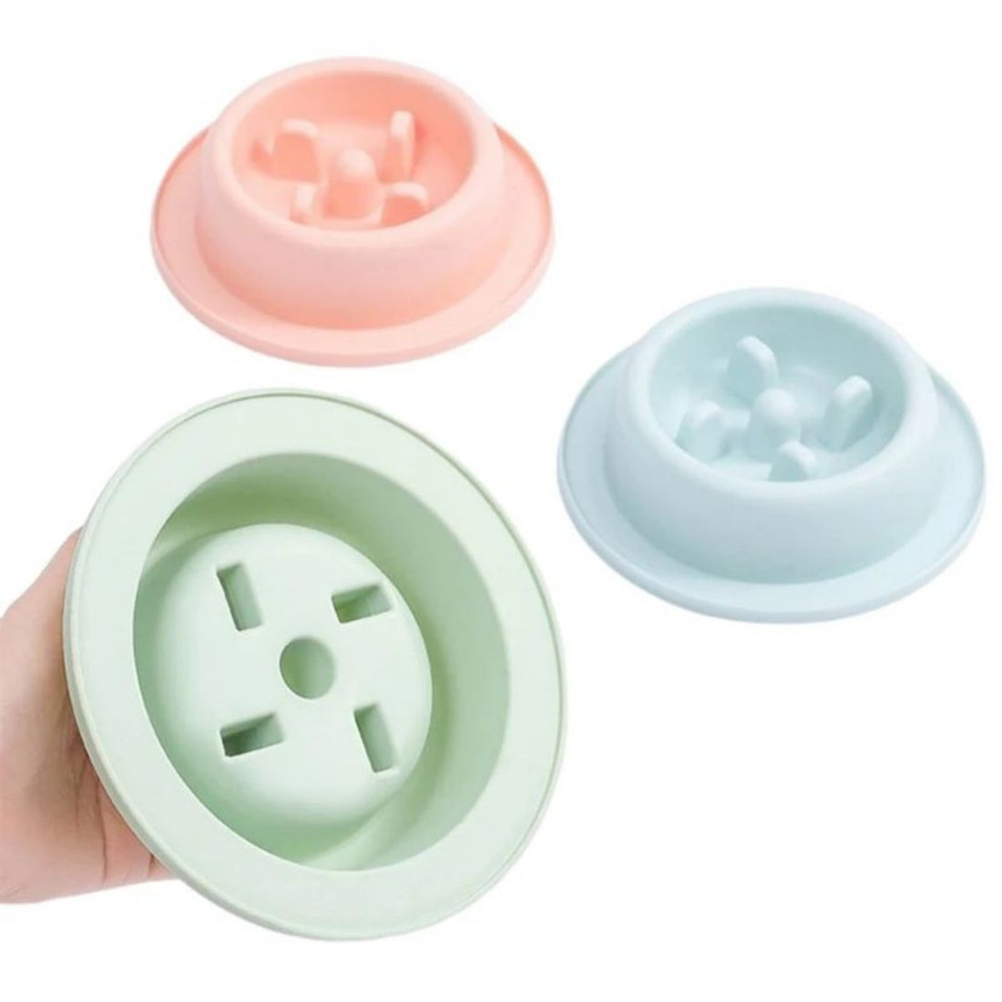 Pet Slow Feeding Anti Choking Food Bowl Interactive Plate