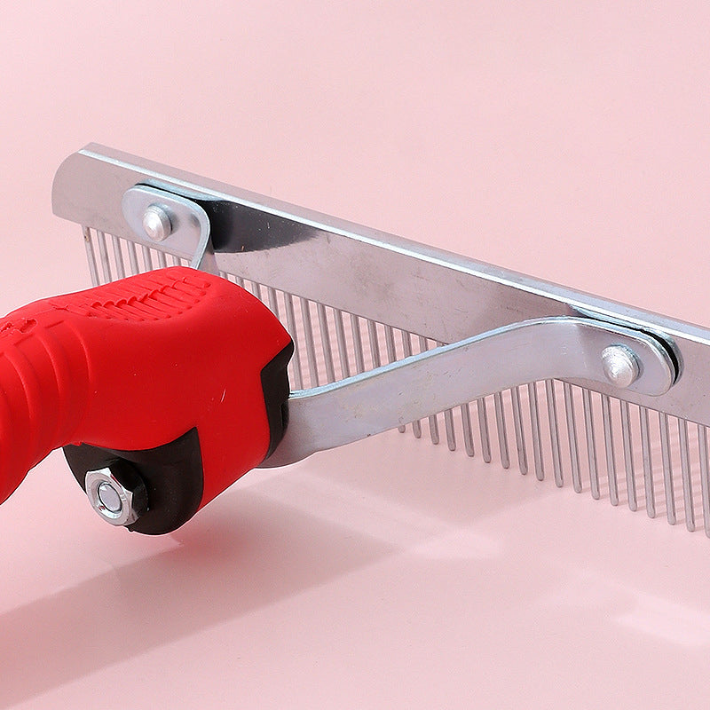 Pet Extra Large Rake Deshedding Grooming Comb Brush